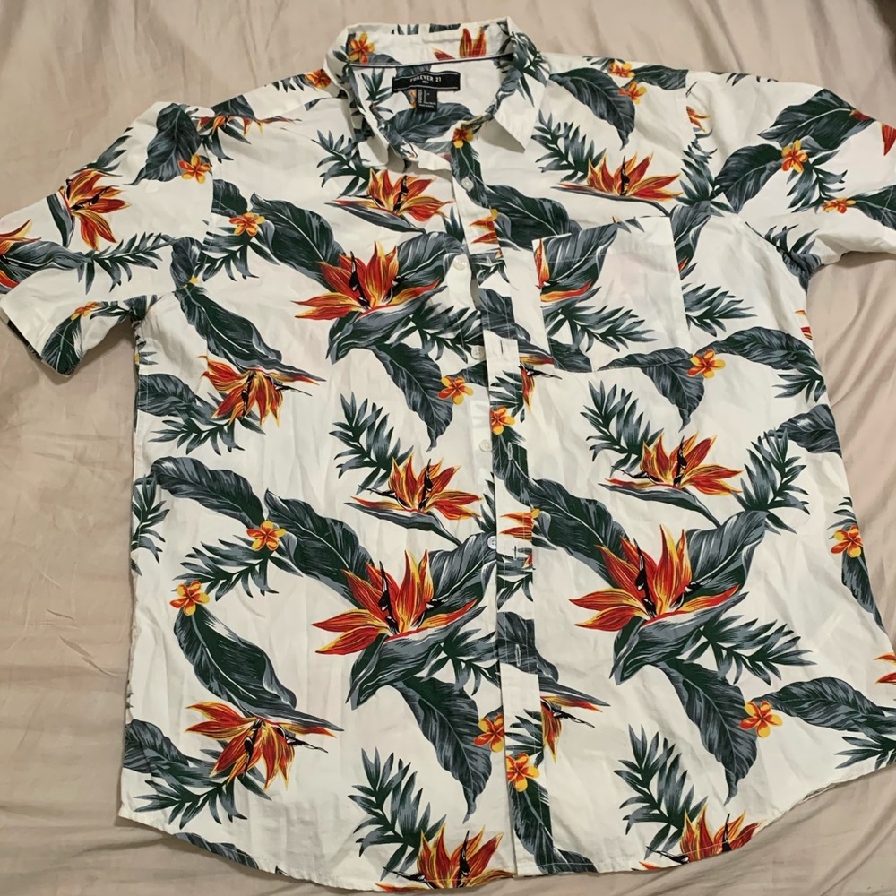 ❤️ 2/30 Forever 21 Men button up